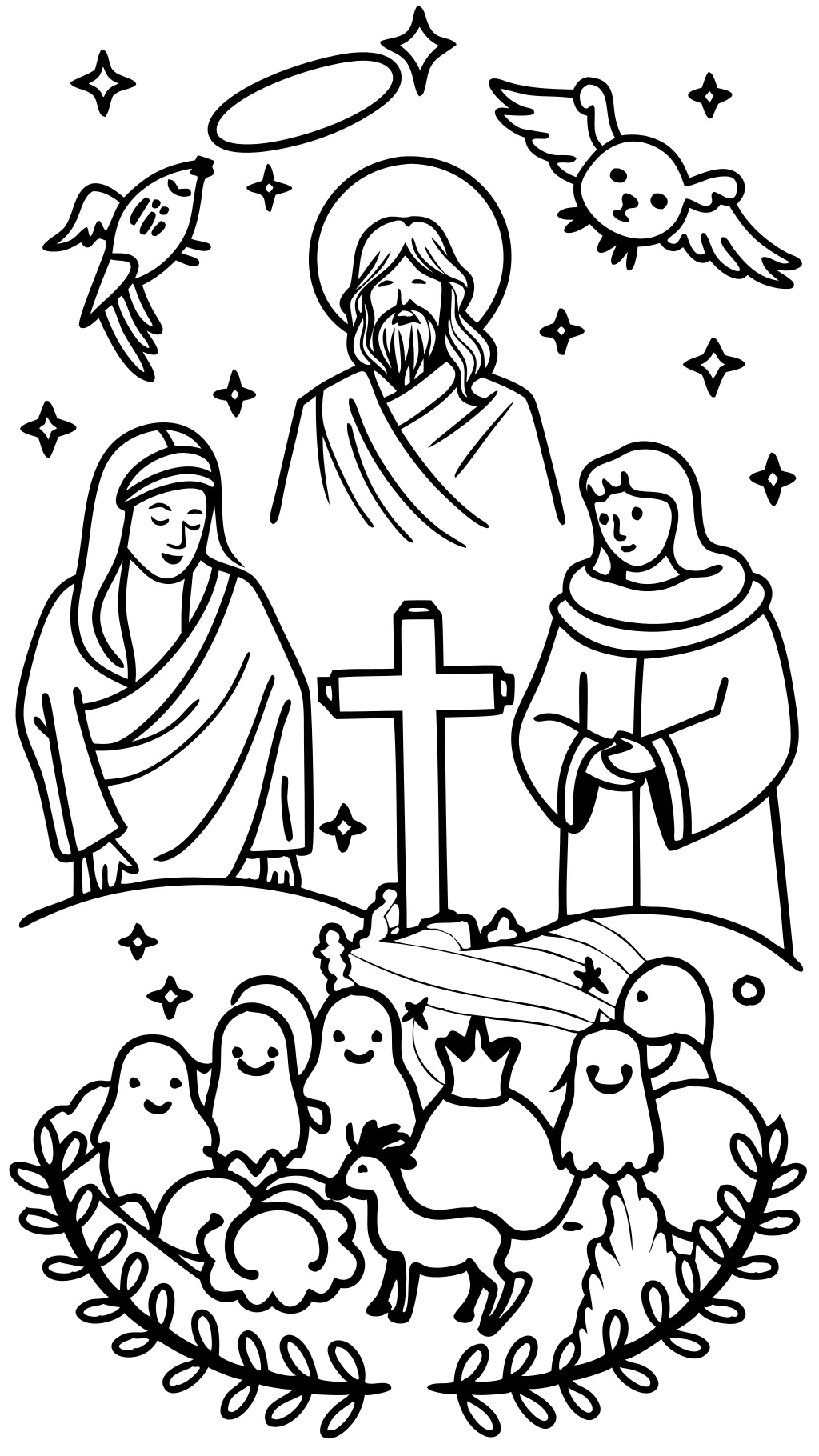 christian coloring pages